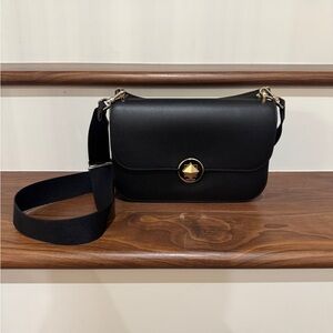 Kate Spade Black Shoulder Leather Bag